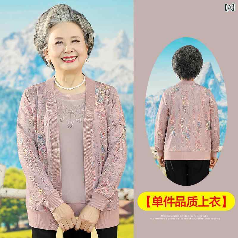 亭主持ち 流行り物 お上さん服 体型押しかぶせる 雅びやか 小母さん レディース 秋 厚地の外套 生あたたかい セットアップ 年月 トップス ジレー