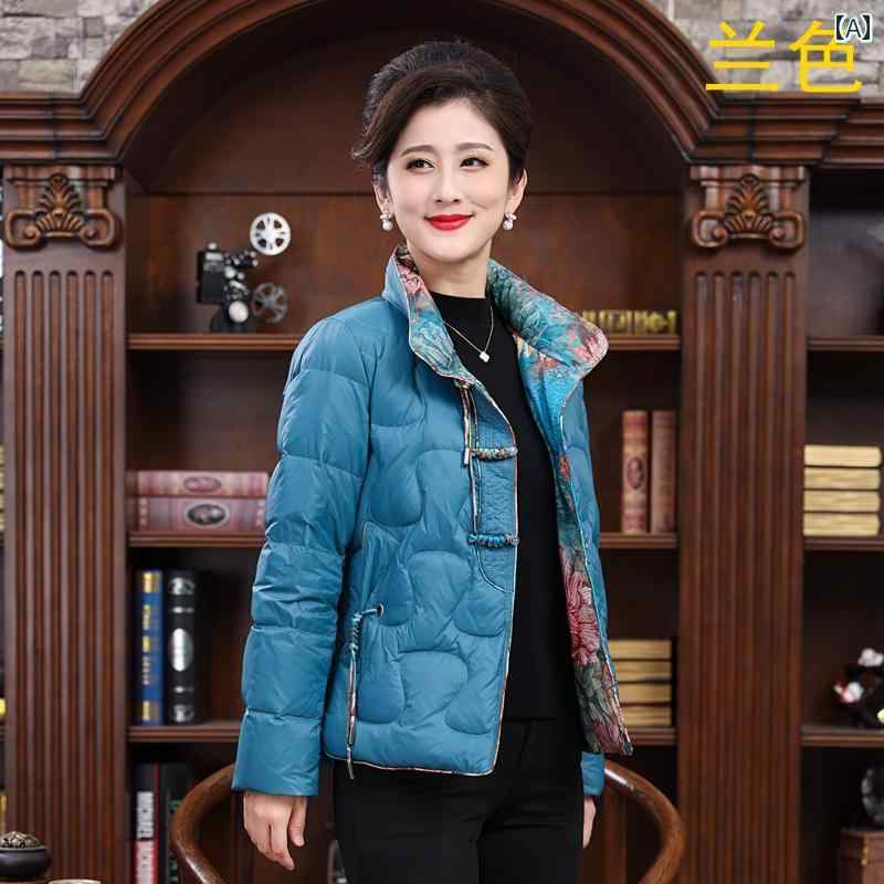 婦人服 ファッション 上品 おしゃれ レディース 淑女 冬 薄手 涼しい ダウン ジャケット 西洋 スリム 大きいサイズ ショート ダウン 暖かい ジャケット｜おうち健康生活