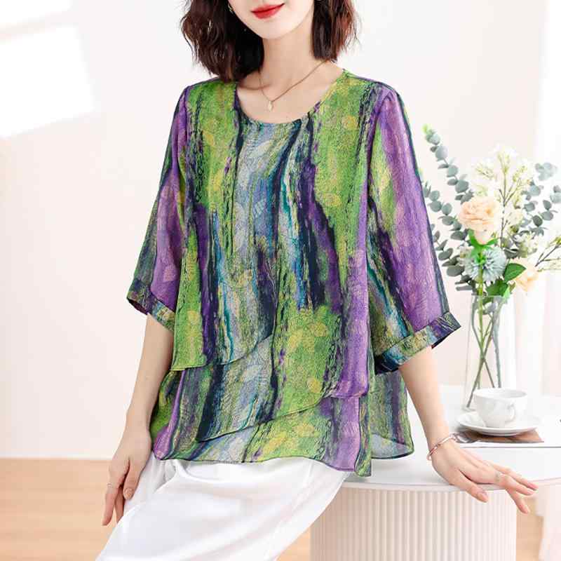 亭主もち服 セットアップ 雅びやか 貴婦人 レディース 心地よい 夏 御召しもの ゆったり 好いたらしい 大層らしい大きさ  トップス