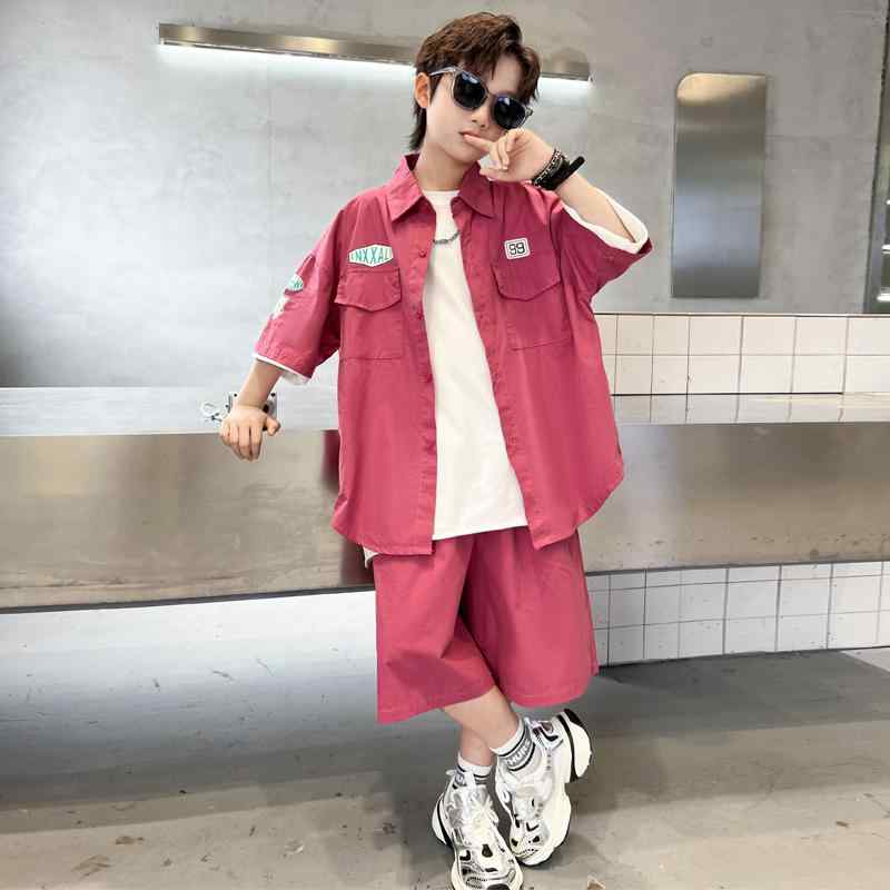 男の子 ファッション ボーイズ 子供 夏 おしゃれ 薄手 涼しい セットアップ スポーツ ストリート
