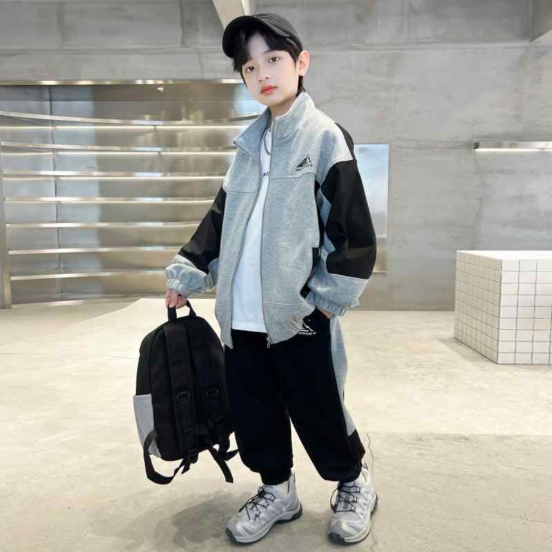 男の子 ファッション ボーイズ 子供 おしゃれ ボーイズ 春 セットアップ 春 春秋 スポーツウェア ストリート