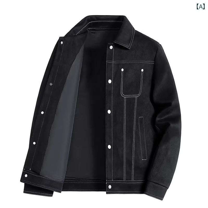 メンズ ファッション 春秋冬 トップス カジュアル ジャケット｜おうち健康生活