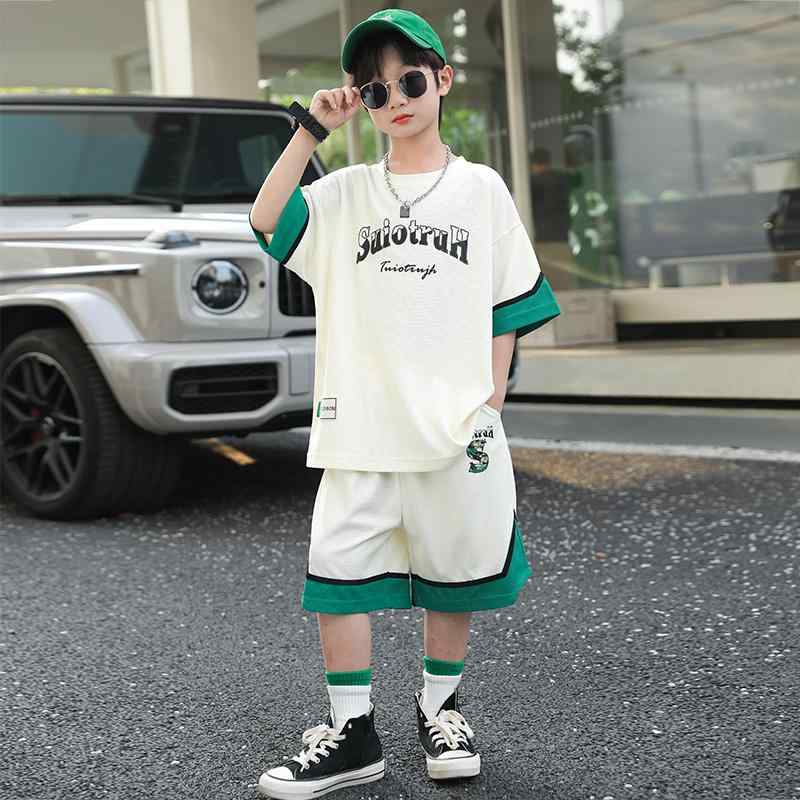 キッズ ファッション トップス 男の子 カジュアル おしゃれ 夏 半袖 スポーツ 薄手 涼しい 涼しげ