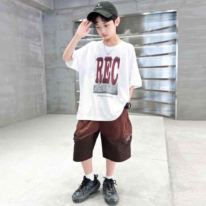 キッズ ファッション トップス 男の子 カジュアル おしゃれ 夏 ボーイズ 薄手 涼しい 半袖 かっこいい