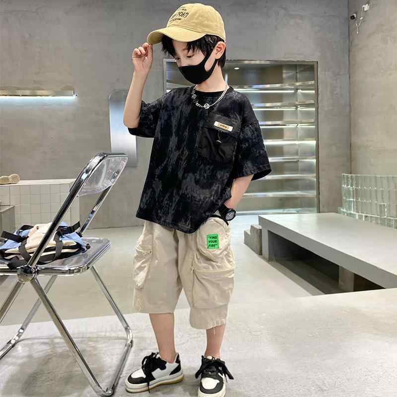 男の子 ファッション ボーイズ 子供 夏 おしゃれ 薄手 涼しい セットアップ スポーツ おしゃれ