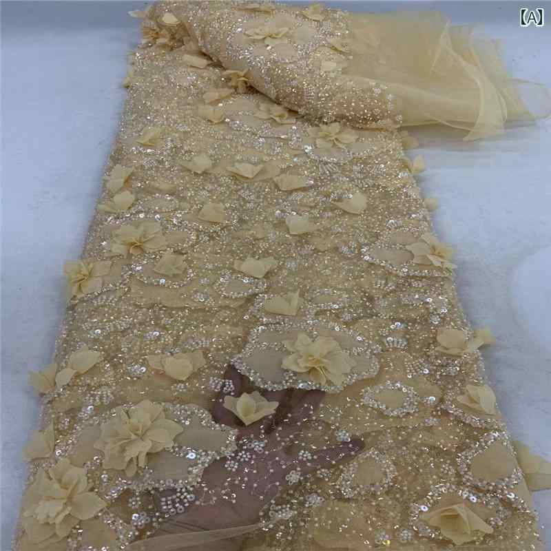 スピード競技 出どころ フレンチ メッシュ ビーズ 熱電子管 スパンコール キラキラ キラキラ キラキラ 刺しゅう 布 立体 花 アフリカ 花嫁御寮 華燭の典御召しもの 花嫁御寮 御手伝い人 御召しもの 流行り物