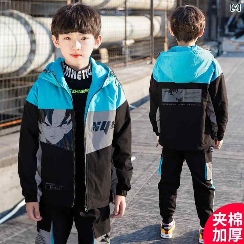 セットアップ 男の子 おしゃれ カジュアル 秋 セット 秋冬 韓国 トレンド 2点 セット