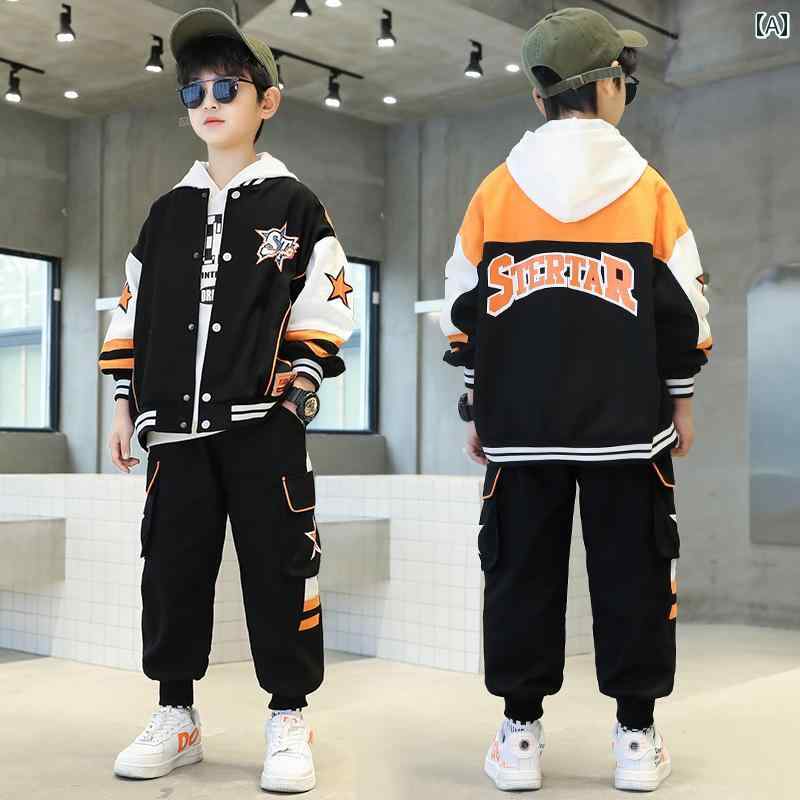 セットアップ 男の子 おしゃれ カジュアル キッズ 春秋 クール スポーツ 秋 ファッション トレンド 5,617円