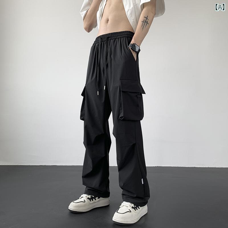 子供服 男の子ズボン キッズ ファッション カジュアル パンツ おしゃれ 夏 ひんやり 涼しい 快適 速乾 13歳 学生 14歳 薄手 涼しい 涼しい 15歳