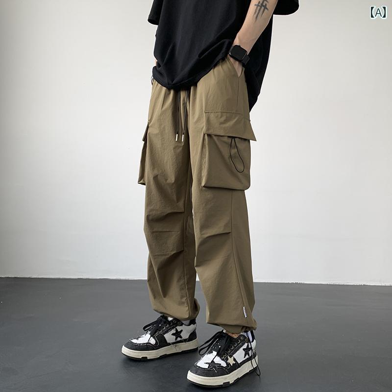 子供服 男の子ズボン キッズ ファッション カジュアル パンツ おしゃれ 夏 ひんやり 涼しい 快適 ロング 12歳 13歳 学生 14歳 速乾 薄手 涼しい 涼しい 15歳 ワーク
