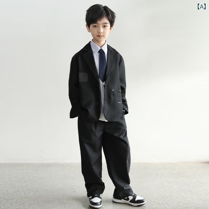 セットアップ 男の子 おしゃれ カジュアル キッズ ボーイズ 英国 カジュアル 春秋 パフォーマンス ドレス