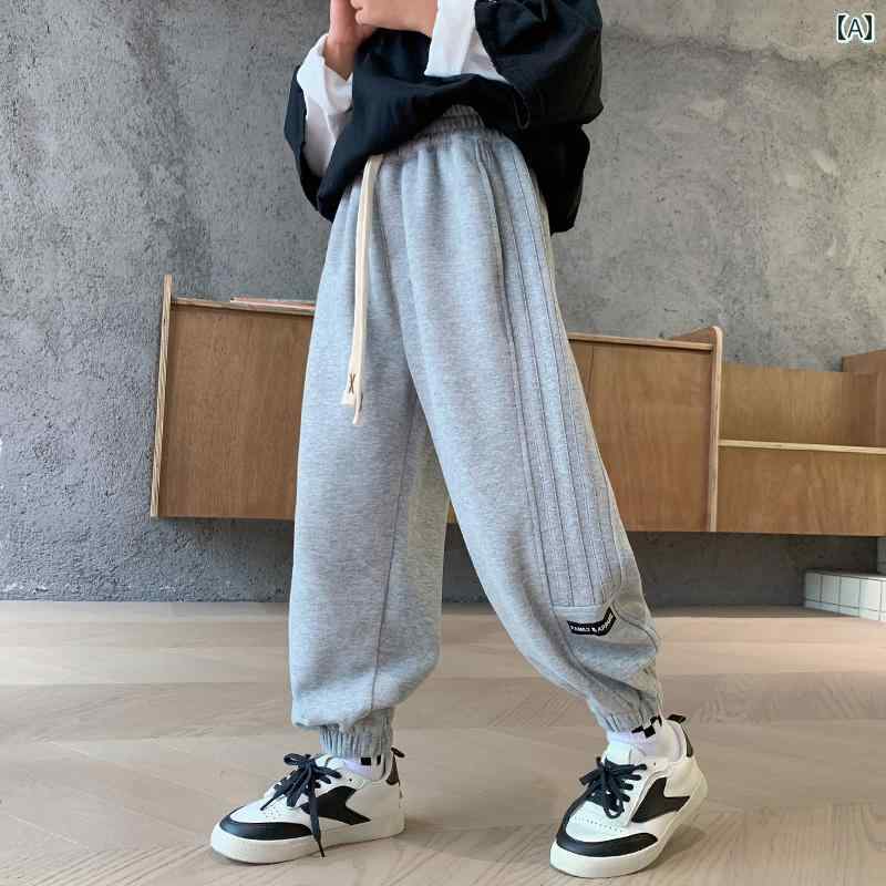 子供服 男の子ズボン キッズ ファッション カジュアル パンツ おしゃれ スウェット 秋 秋冬 スウェット 4,870円