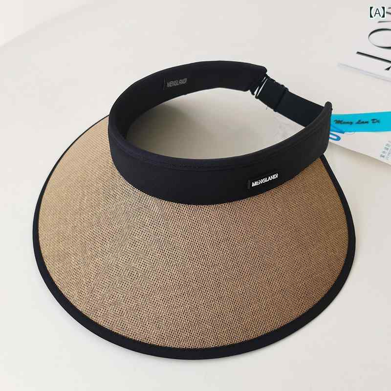 レディース わら トップスス サンハット 夏 つば広 サイクリング サンハット 抗 日よけ 帽子 ィ 5,430円