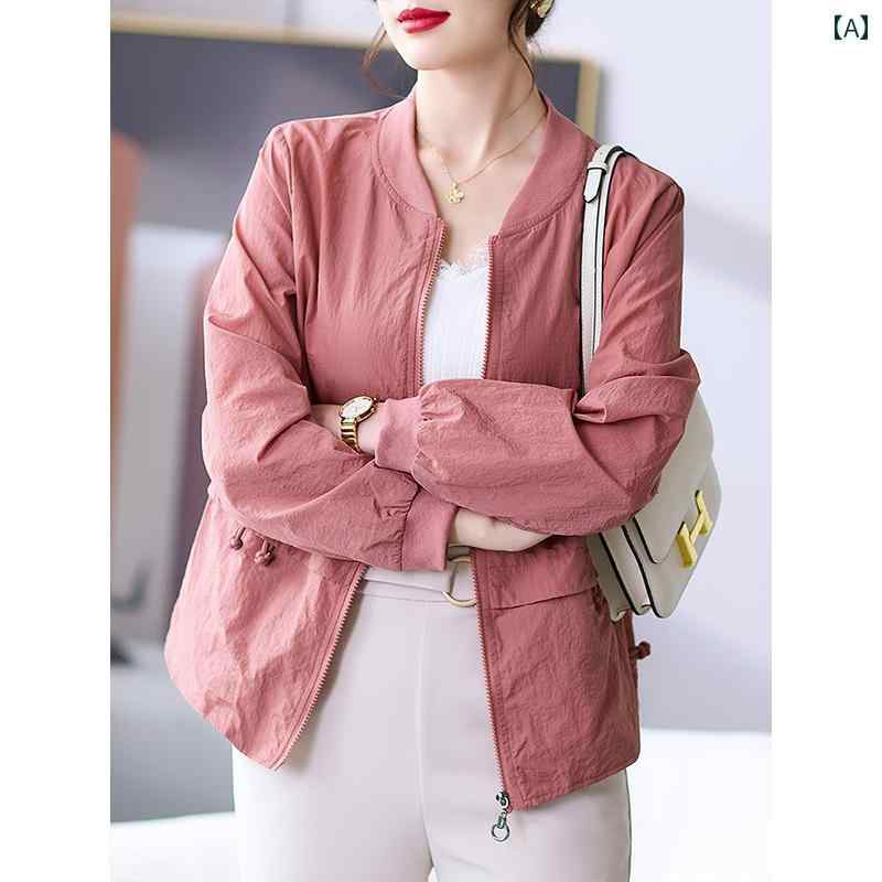レディース ファッション おしゃれ 上品 きれいめ 婦人服 エレガント 秋 薄手 涼しい 涼しい 涼しい ジャケット 洋風 カジュアル 婦人服 春秋 ゆったり 大きいサイズトップス