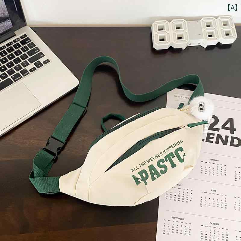 レディース バッグ 普段使い カラー クロス ボディ メンズ レター チェスト 軽量 涼しい ウエスト スポーツ 携帯電話 カップル ショルダー