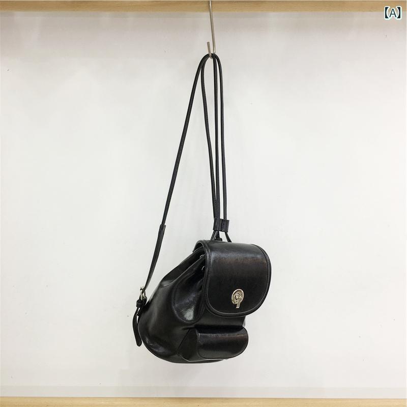 【楽天市場】小さめ 韓国 夏 レトロ 通勤 小さめ バック パック テクスチャ 旅行 バック パック：おうち健康生活