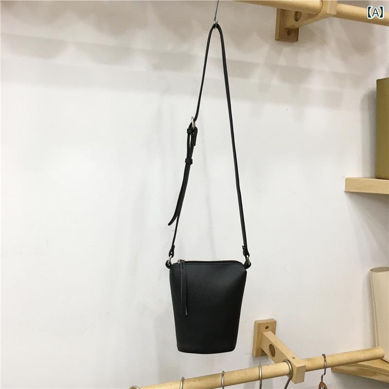 スマホポーチ レディース おしゃれ シンプル ポシェット スモール ミニ 軽量 涼しい ソフト バケット バッグ スモール フレッシュ マカロン コ 携帯電話 バッグ ショルダー クロス ボディバッグ