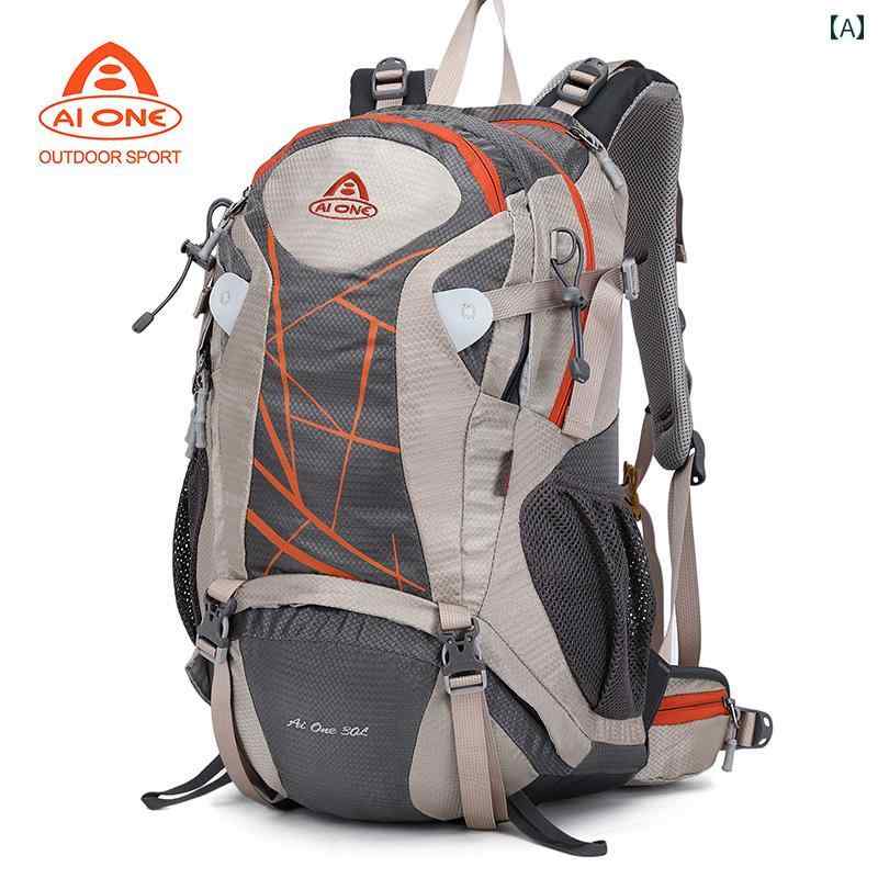 背嚢 うしろ側容器に並べる メンズ レディース 山登り 山歩き アウトドア サイクリング 旅行 薄墨色 赤いこと 青み