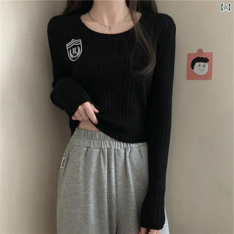 トップス レディース 上品 おしゃれ 通勤 オフィス カジュアル シャツ 春秋 フランス Tシャツ シャツ ファッション タイト ショート 秋冬｜おうち健康生活
