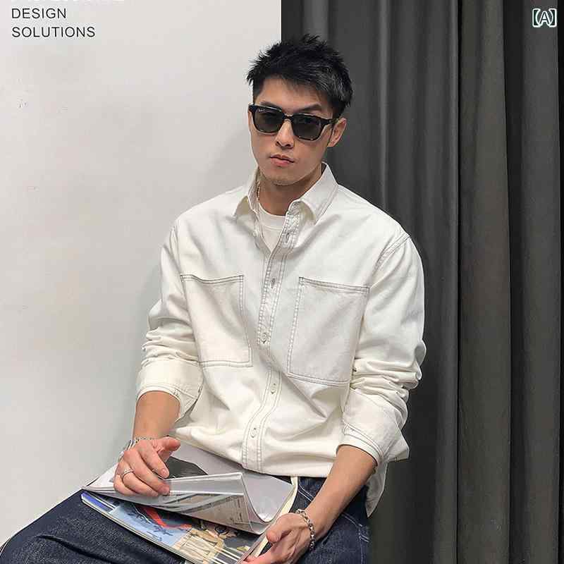 メンズ トップス 心地よい 流行り物 格好のいい 春 長袖 プルオーバー レトロ プルオーバー トレンディ プルオーバー 上衣 トレンディ