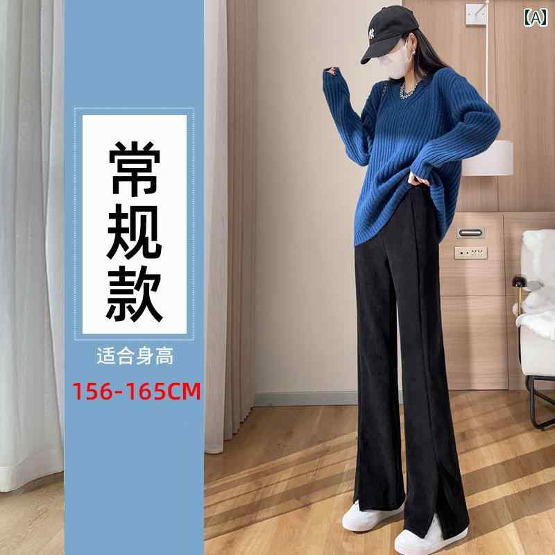 起毛 ズボン下 レディース 心地好い 今めかしい 秋冬 朦々たる シェニール ワイドレッグ ご機嫌酉の方角 心地好い 細長い切口 コール天 マイクロ太陽面爆発