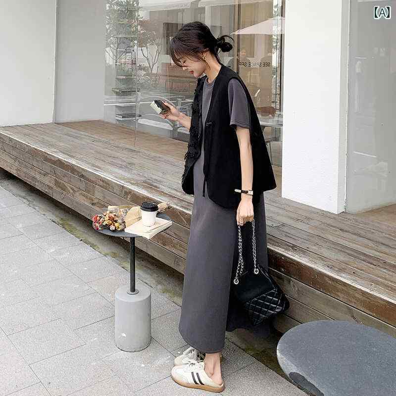 大きめ大きさ レディース 今めかしい 流行り物 心地よい より良い お召しもの 夏 フランス共和国 プルオーバー お召しもの 2点 仕掛ける