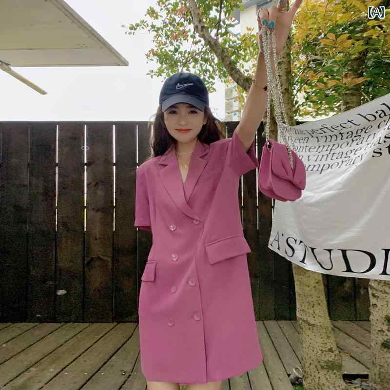 大きめサイズ レディース おしゃれ ファッション カジュアル フェミニン 上品 デート 女子会 襟 韓国 通勤 丈 ドレス ジャケット バッグ