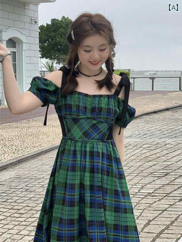 大きめサイズ レディース おしゃれ ファッション カジュアル デート 女子会 普段使い 日 夏 スリム カレッジ ドレス ウエスト