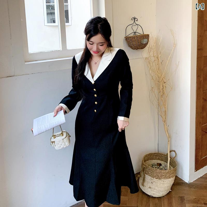 大きめサイズ レディース おしゃれ ファッション カジュアル デート 女子会 普段使い 婦人服 ドレス ストリート スリム 秋 ドレス