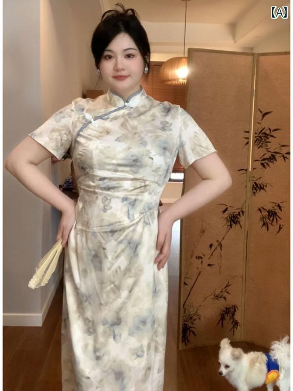大きめサイズ レディース おしゃれ ファッション 上品 フェミニン デート 女子会 普段使い ぽっちゃり 休暇 着痩せ ドレス