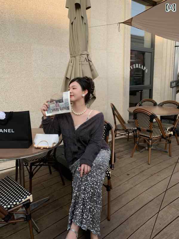 大きいサイズ レディース おしゃれ ファッション お嬢様 上品 フェミニン パーティー デート 女子会 普段使い 韓国 アーニー ぽっちゃり 着痩せ 新 スリム ドレス