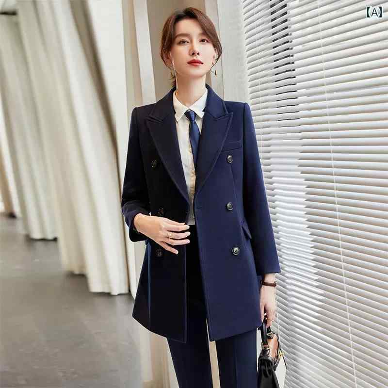 ウールコート レディース 通勤 ビジネス フォーマル 教師 服 秋冬 ショート ホテル フロント｜おうち健康生活