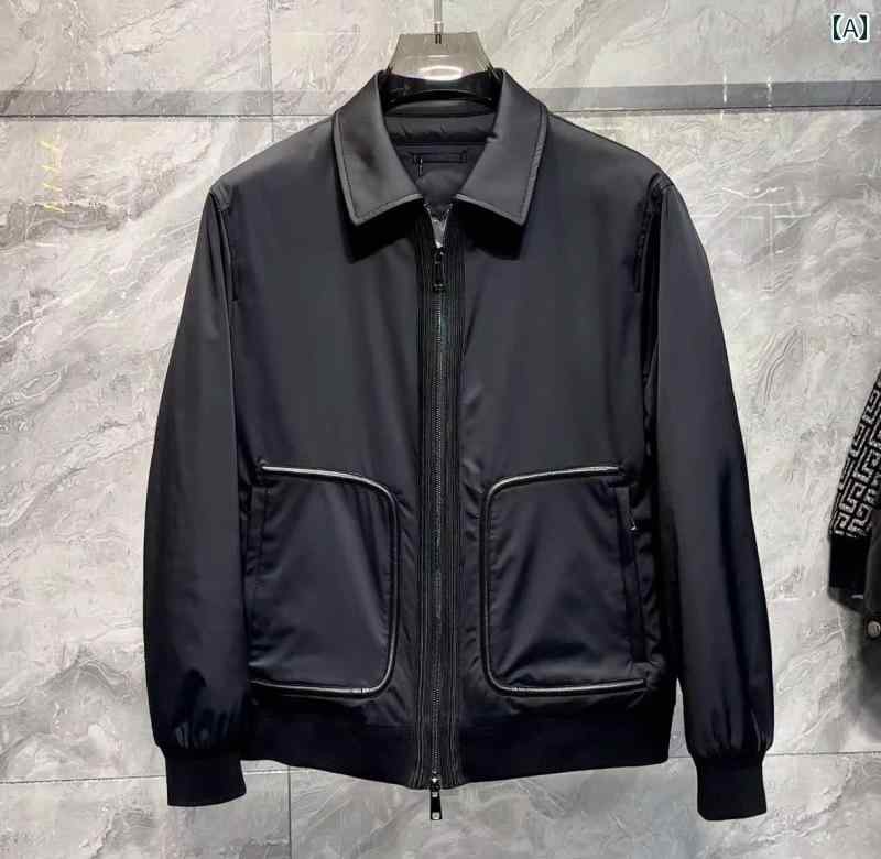 アウター メンズ おしゃれ ダンディ 軽量 涼しい 涼しい ソリッドカラー ダウン ジャケット 冬 トレンド シンプル 暖かい ダウン ジャケット