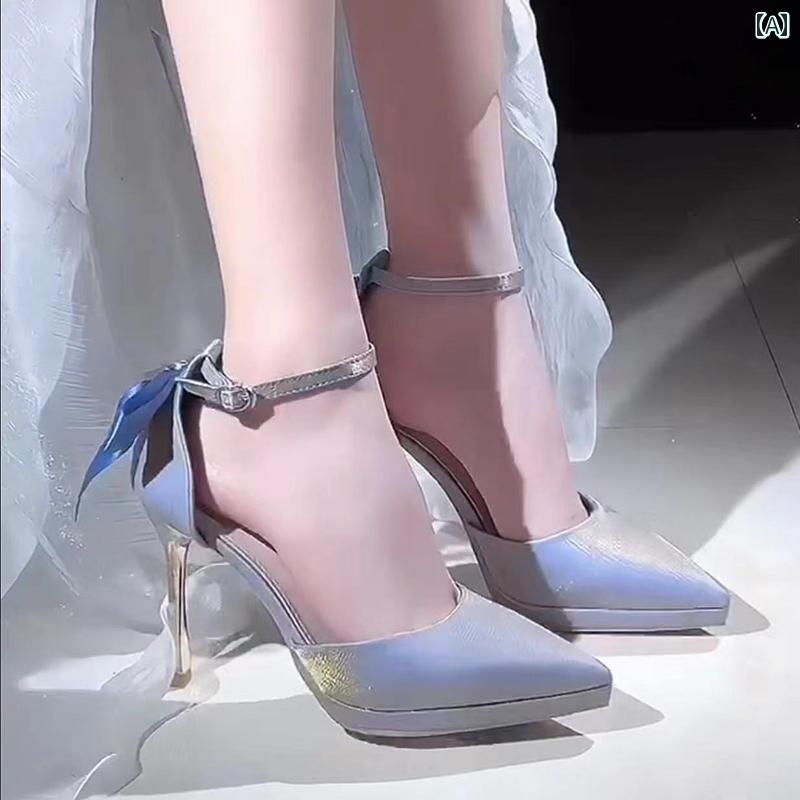 踵 レディース パンプス 美脚 疲れにくい 足 雨合羽 青み ハイヒール 夏 一言葉 つま先 サンダル シュロの葉