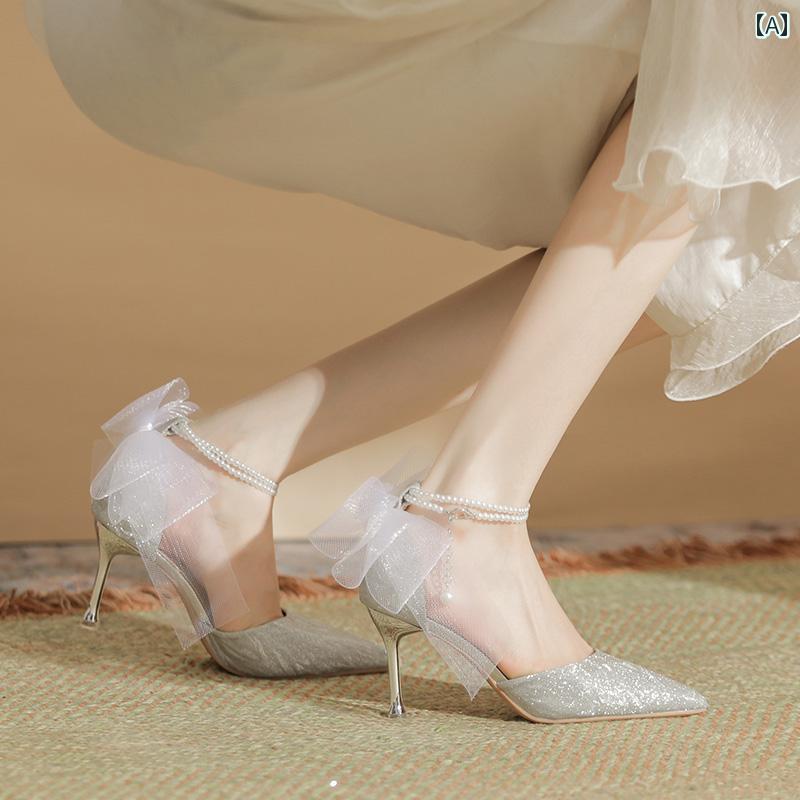踵 レディース パンプス 美脚 ハイヒール 夏 お召しもの エンゲージメント 靴 分かりやすい つま先 スティレット 踵 壱 単語 バックルトゥ サンダル