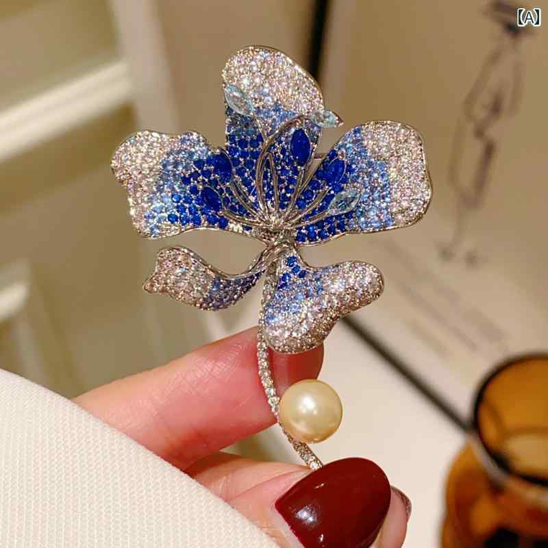 ブローチ レディース アクセサリー ベゴニア 花 淡水 エレガント コサージュ