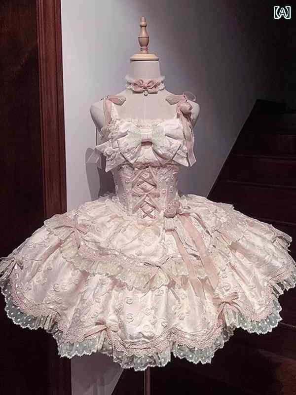 ロリータ 流行り物 コスプレ 御召しもの 御召しもの サクラ色 スコート 御召しもの デイリー 御召しもの 御姫様 シュロの葉