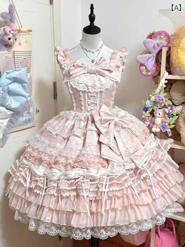 ロリータ 流行り物 コスプレ お召しもの お召しもの サクラ色 スコート 御芽出度 生まれ落ちる日 スリング クリスマス 優しいこと 歌謡曲 愛くるしげ