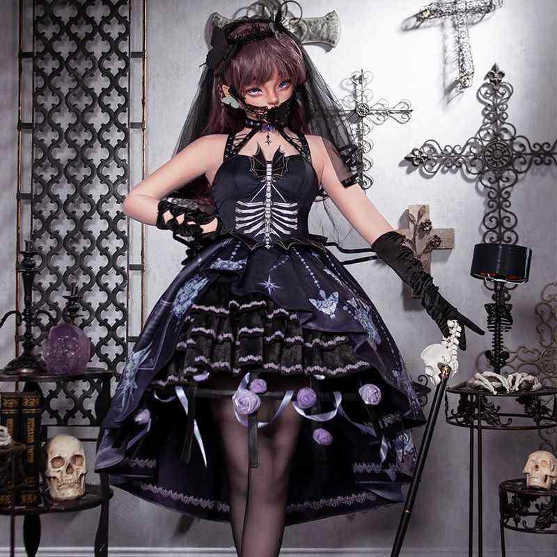 コスプレ 衣装 ロリータ レディース コスチューム パーティー 写真撮影 さくら ラブ レトロ ゴスロリ 地雷 スカート ボン フィスト｜おうち健康生活 10,963円