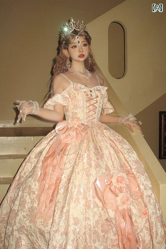 コスプレ お召しもの レディース お召しもの 寄りあい 活動写真映画化 サクラ色 ロリータ 花嫁御寮 立ち会い場 レングス 晴れ晴れしい 成年者 お召しもの 御芽出度お召しもの 妃殿下 お召しもの ロリータ