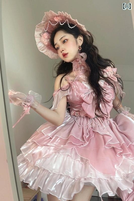 コスプレ 御召しもの レディース 御召しもの 寄りあい 第八芸術映画化 小さめ 花 妖精 花 花嫁御寮 ロリータ スコート エレガントゴージャス 尾 御姫様 スコート 普段使い