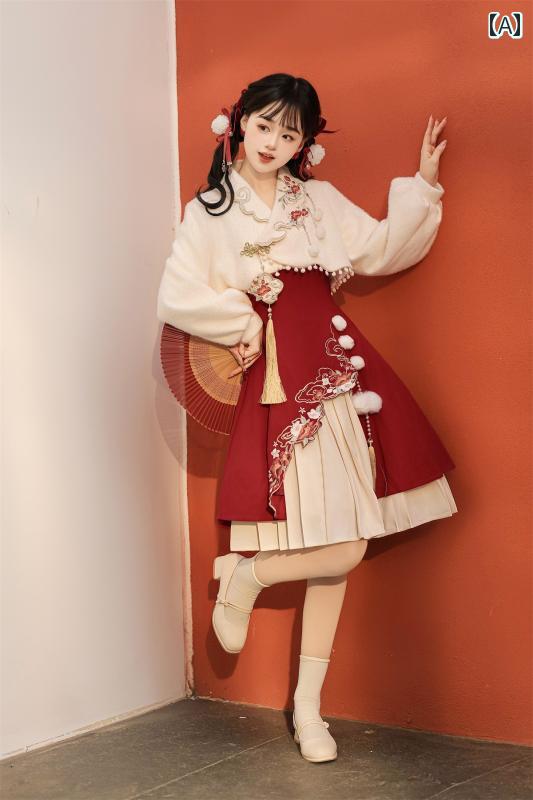 漢服 御召しもの レディース 流行り物 今めかしい 上演 映画化 一こま御召しもの コスプレ 民族風 御召しもの小 漢 新年 せめぎ合う 服 秋冬