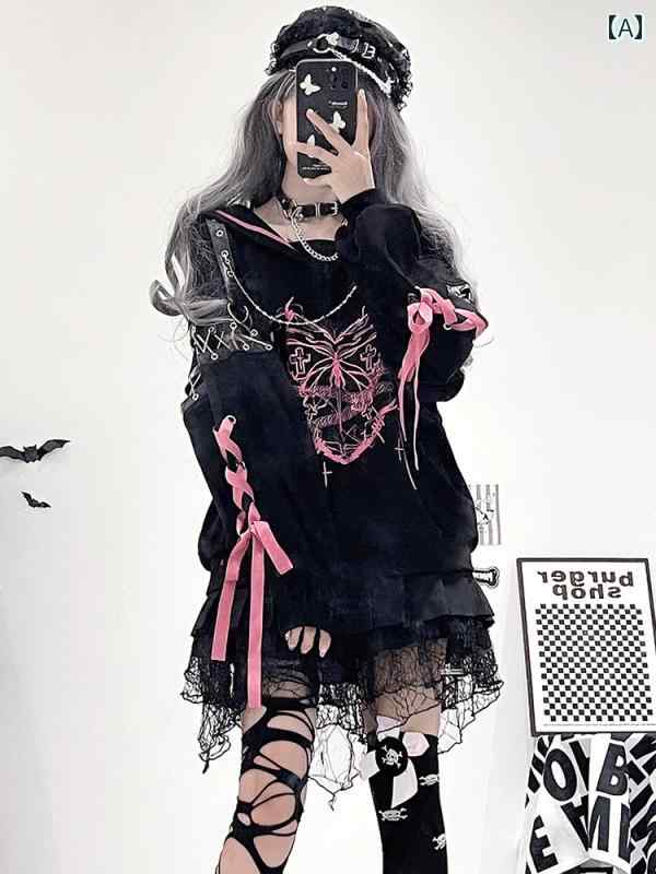 レディース 流行り物 個人的特徴 ホンブルグ帽 うしろ帯 ハロウィン 可愛らしい ティーシャツ スウェーター 甘くて 冷やりとした 筋目スコート 秋冬