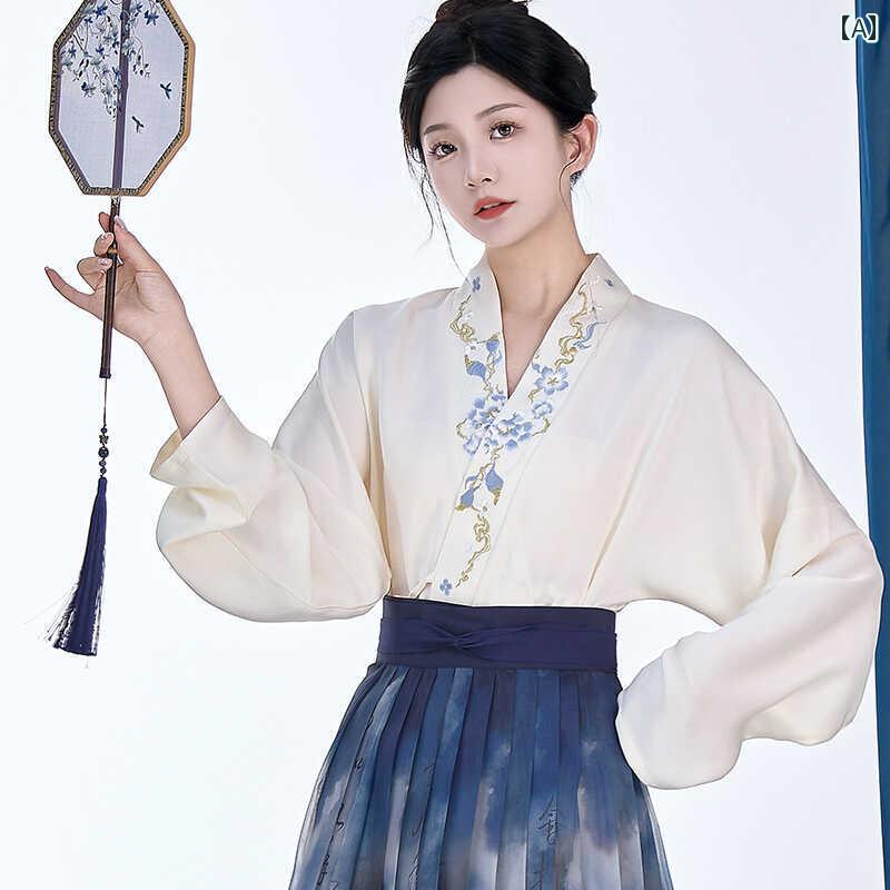 漢服 お召しもの レディース 流行り物 今めかしい 高座 映画化 一こまお召しもの コスプレ 秋冬 新 瀬戸もの 風 思いいれる 言い慣わし スコート 衣装 スコート セットアップ