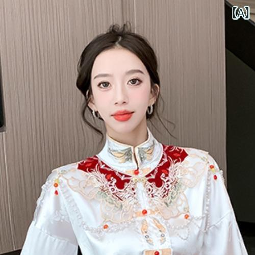漢服 コスチューム レディース ファッション おしゃれ ステージ 撮影 舞台衣装 コスプレ チャイナ風 赤 馬顔スカート 乾杯 セットアップ 春秋 小柄 普段使い 通勤 セットアップ