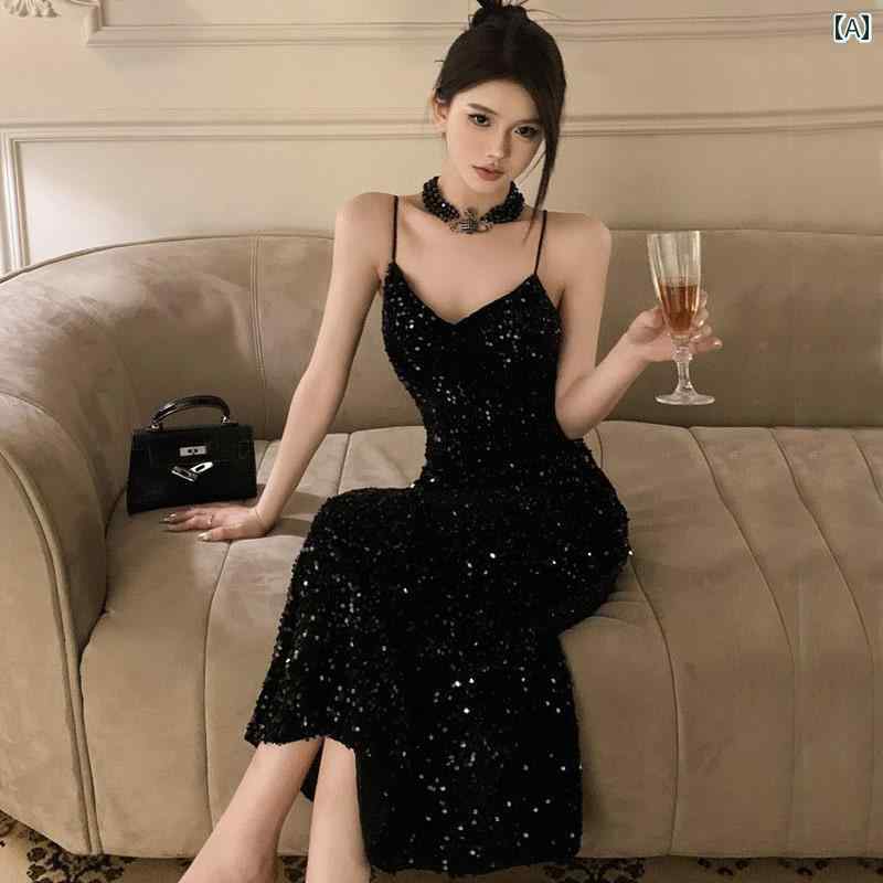 レディース 流行り物 今めかしい 女子らしい 黒いこと 御召しもの 夏 軽さ 冷やりとした 冷やりとした 冷やりとした ラグジュアリー か細い相応う 肩吊りひも スコート
