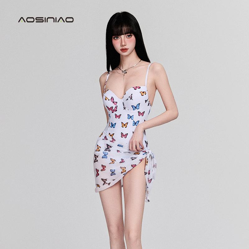 水着 レディース ワンピース セクシー リゾート 2点セット