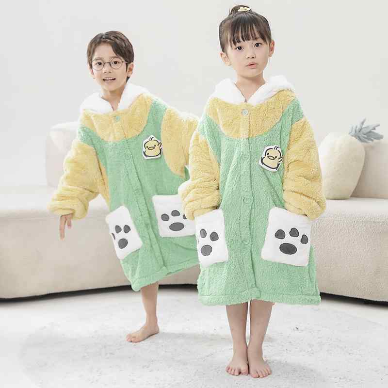 子供パジャマ 女の子 春秋 珊瑚フリース 中大 子供 パチャ犬 外出可能 男の子 ホームウェア セットアップ 4,030円