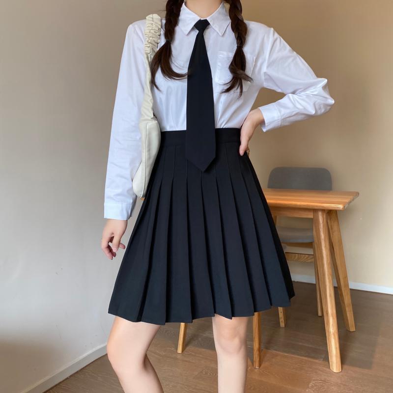 スカート レディース 大きいサイズ プリーツ Aライン ミモレ丈 黒 グレー 風