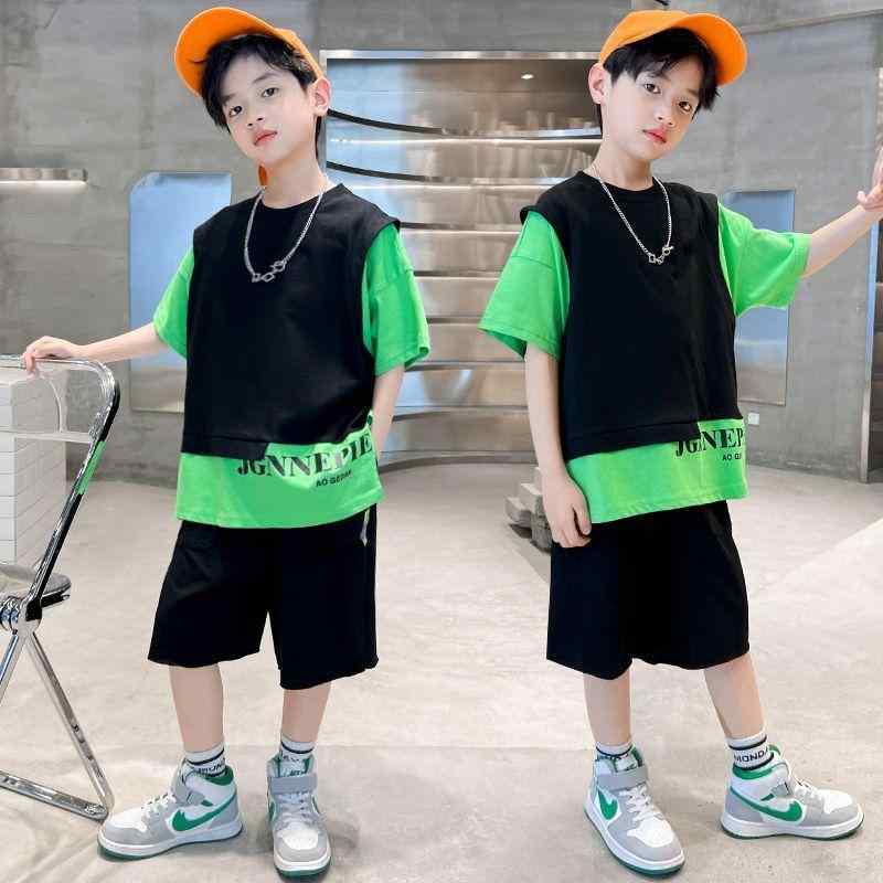 子供服 セットアップ 男の子 夏 かっこいい Tシャツ 短パン 上下セット